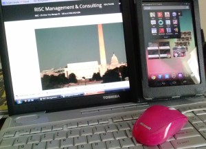 Full color laptop tablet